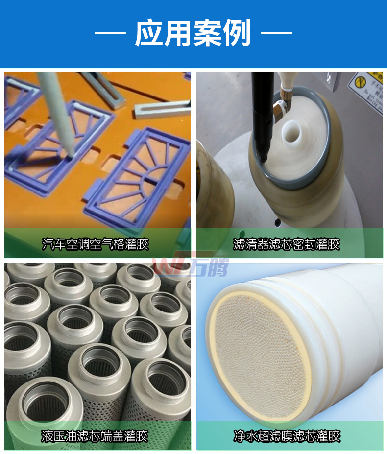 空氣濾芯灌膠機空調(diào)格柵多頭注膠機2