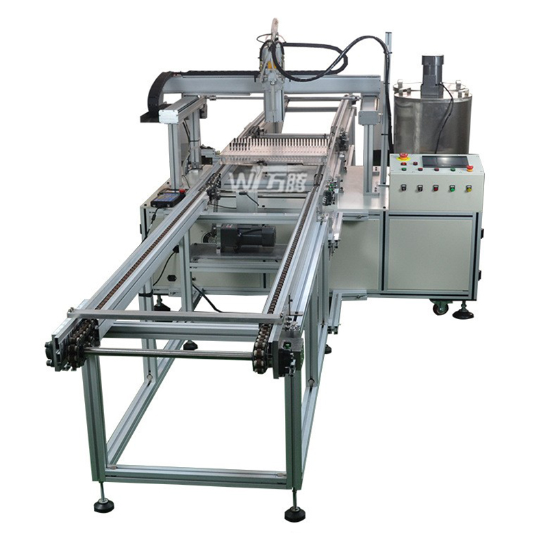 灌膠機流水線晶瓷畫淋膠機蜂