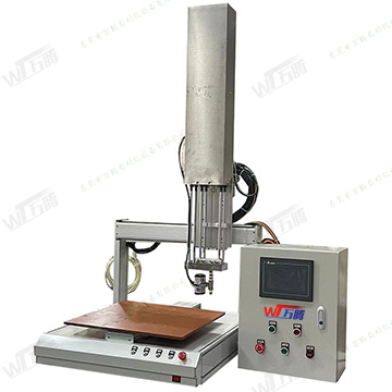 光伏板伺服絲桿打膠機鋰電池涂布導熱硅膠推膠機