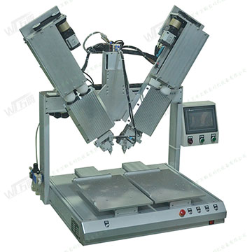 雙組份導(dǎo)熱膏點(diǎn)膠機(jī)雙工位推膠機(jī)