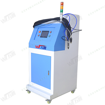 PUR熱熔膠打膠機(jī)工藝品雙頭擠